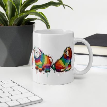 Animal Dye Splash Lineup Mug