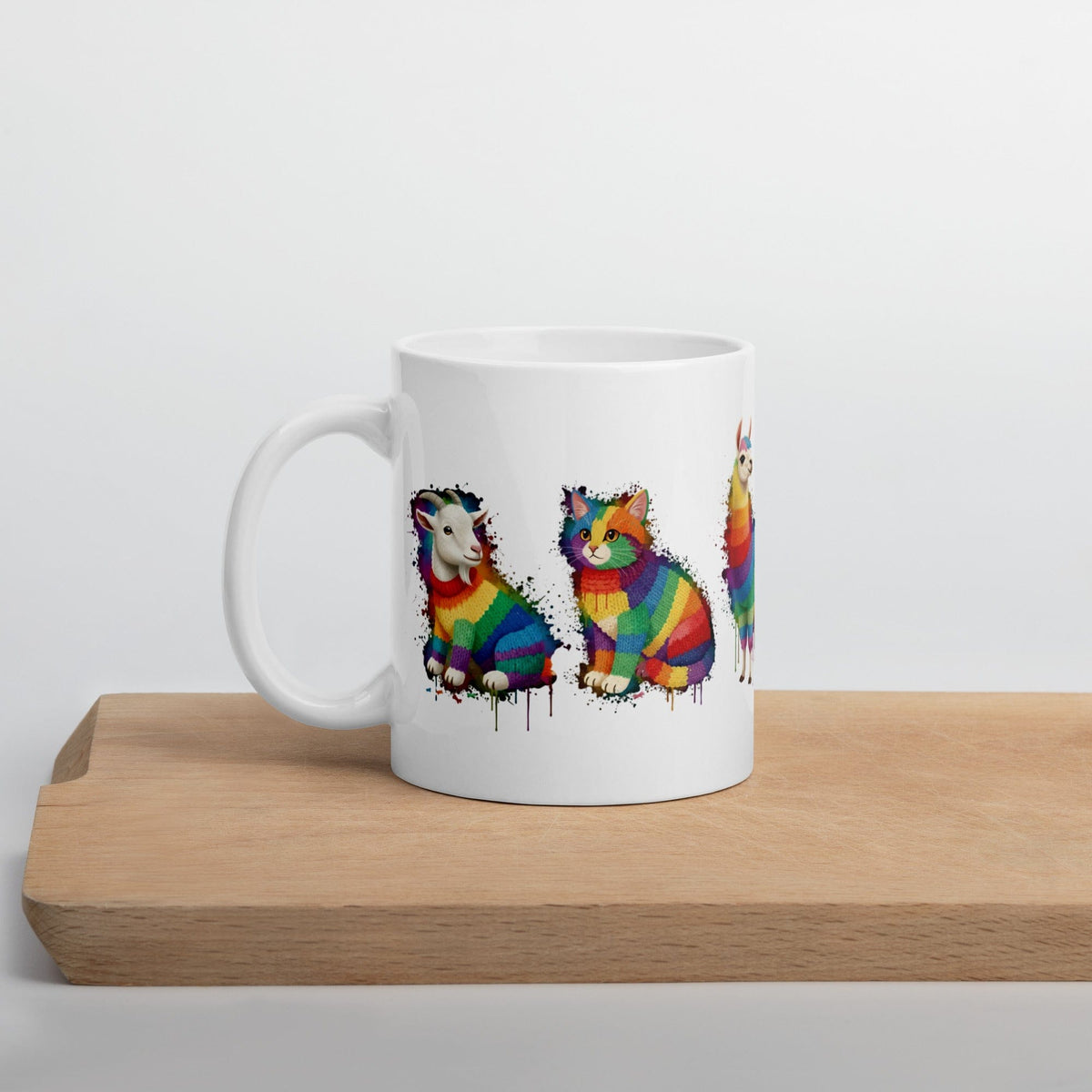 Animal Dye Splash Lineup Mug