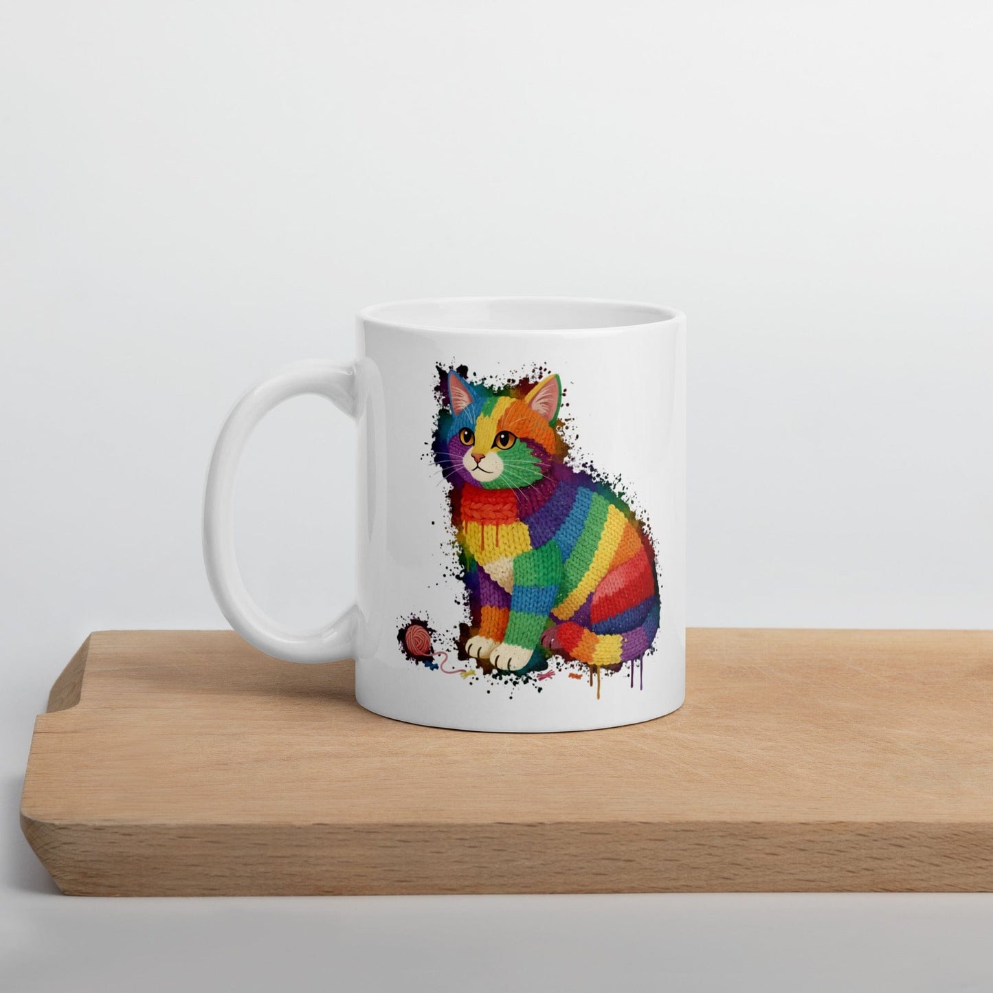 Cat Dye Splash Mug