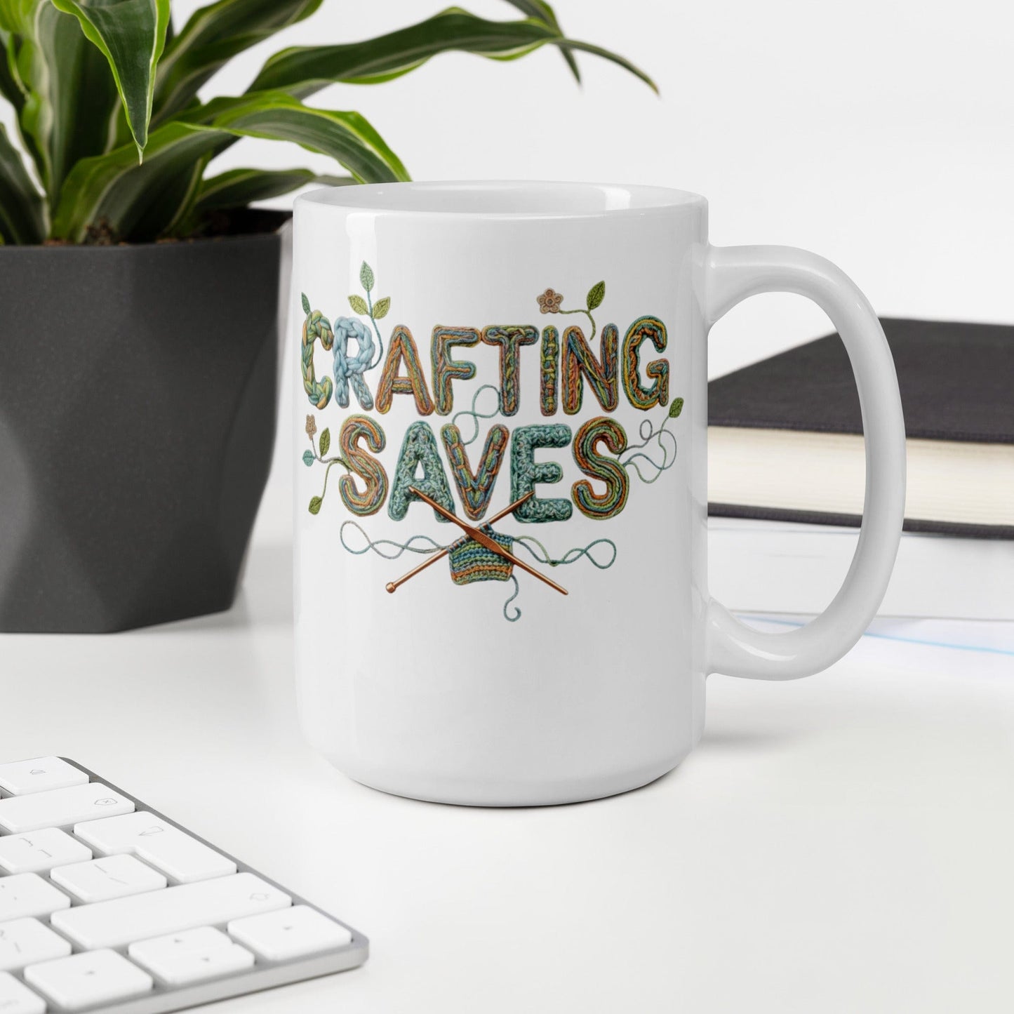 Crafting Saves Mug