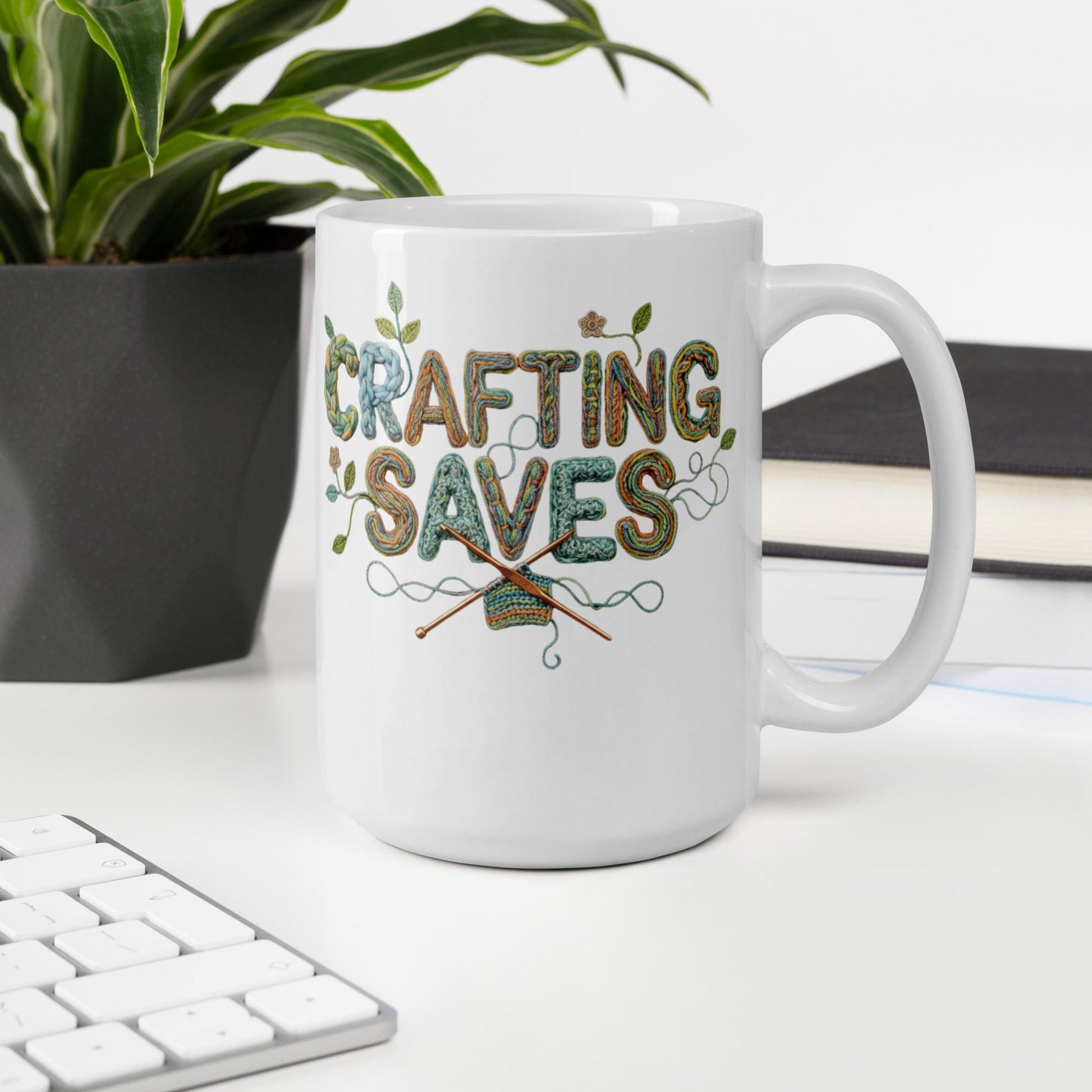 Crafting Saves Mug