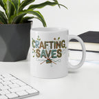 Crafting Saves Mug