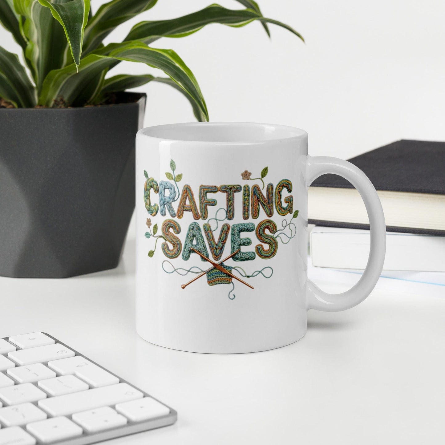 Crafting Saves Mug