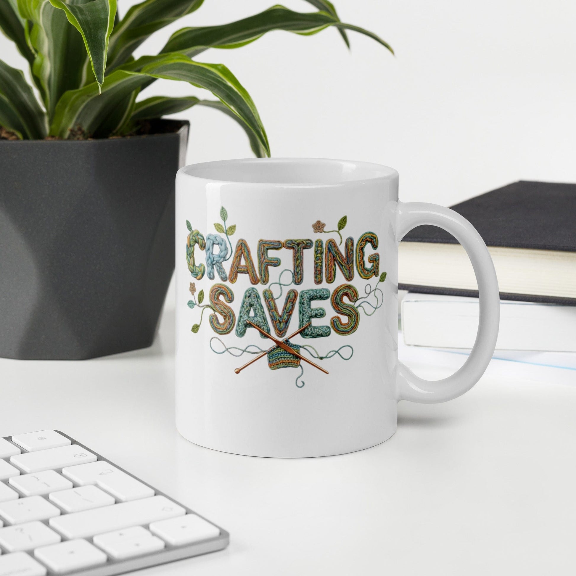 Crafting Saves Mug