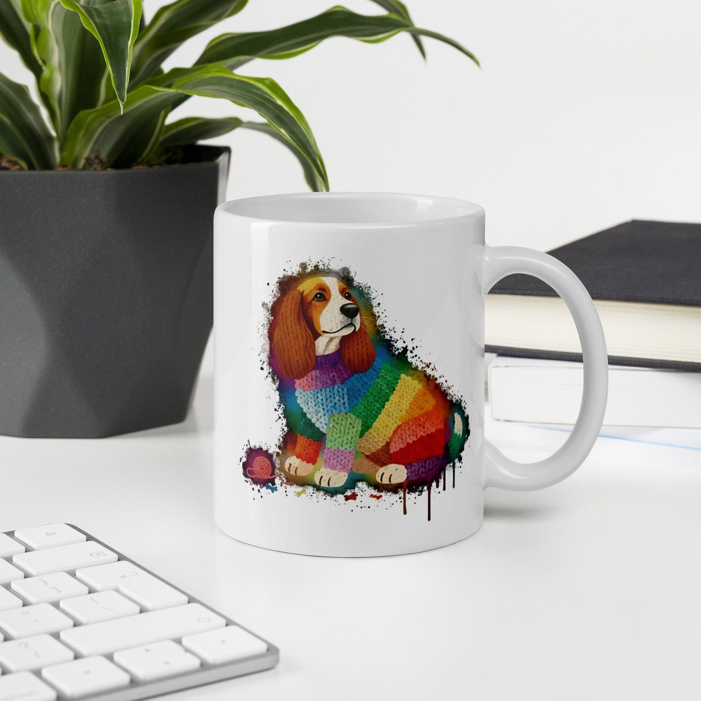 Dog Dye Splash Mug