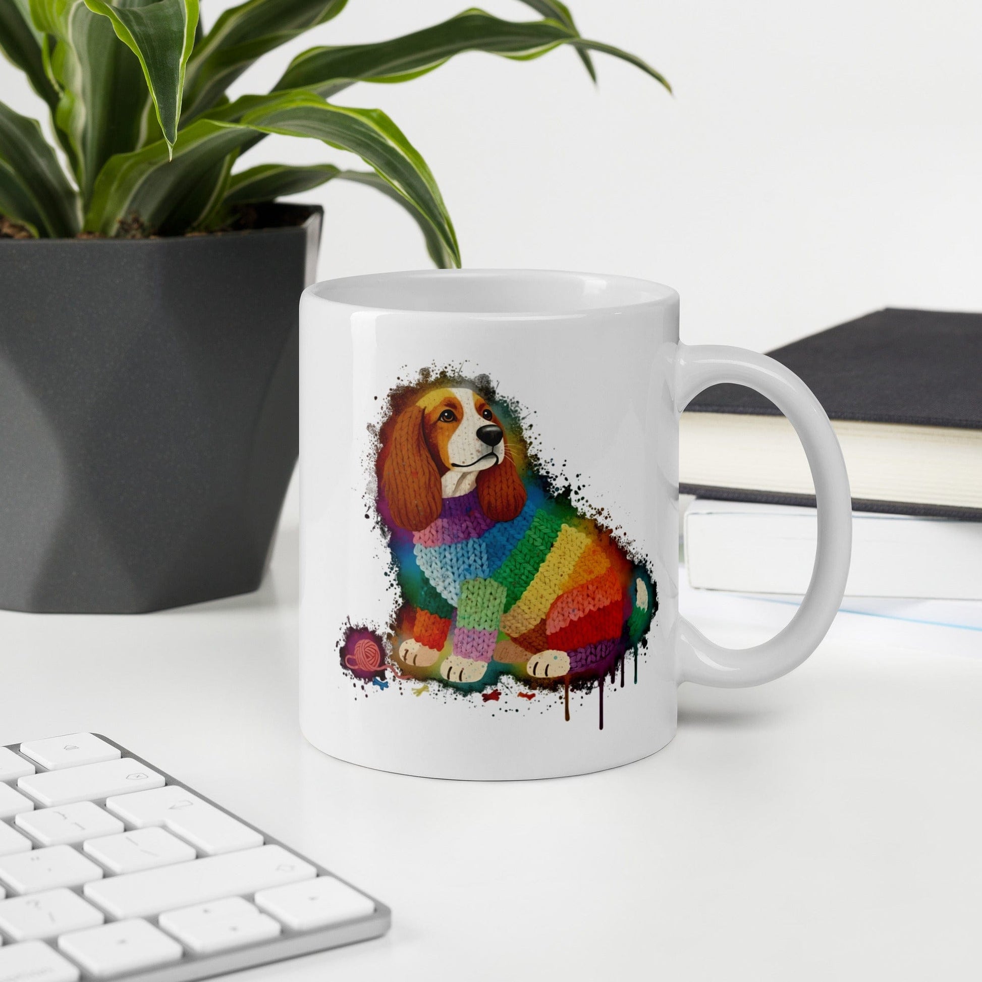 Dog Dye Splash Mug