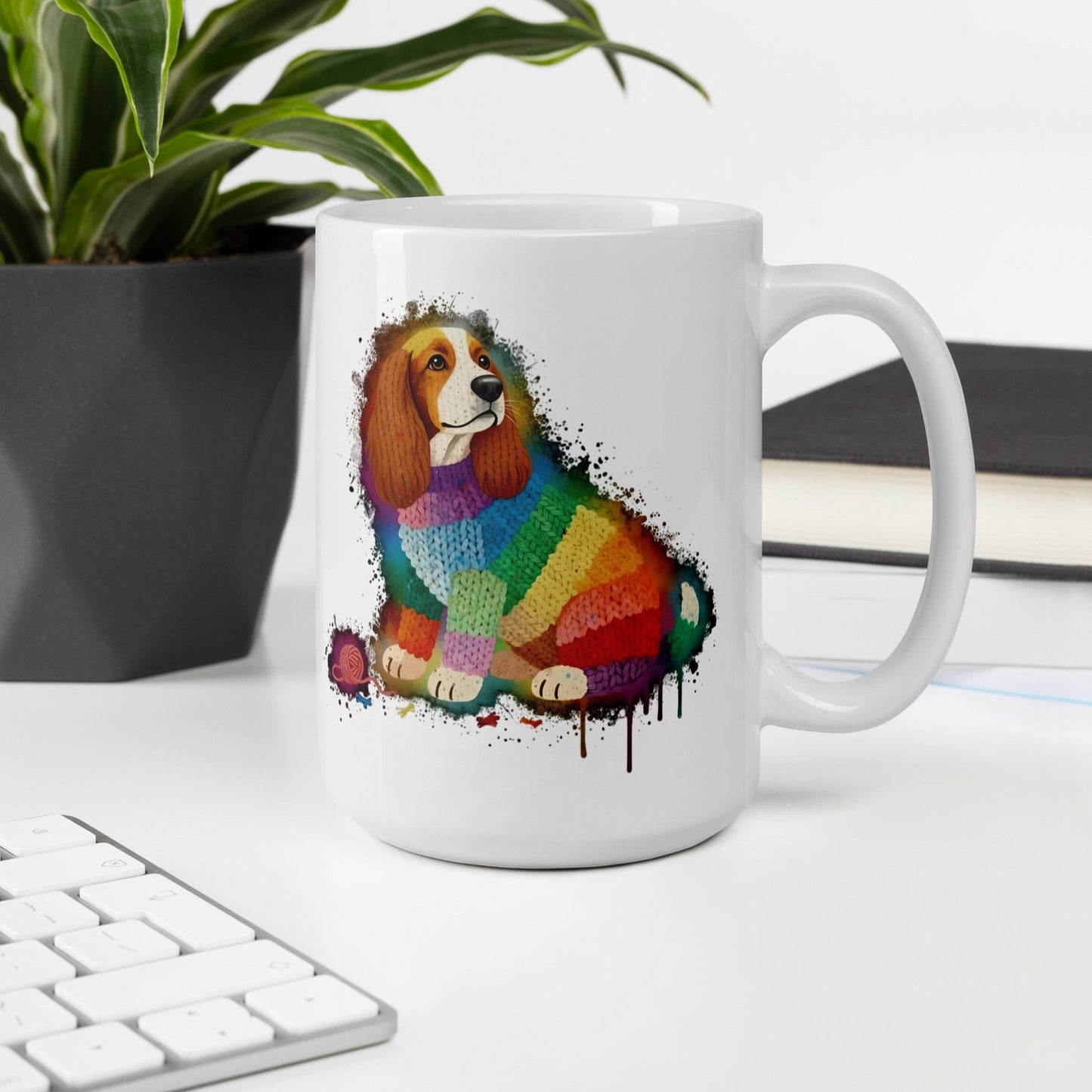 Dog Dye Splash Mug