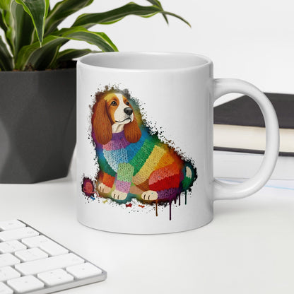 Dog Dye Splash Mug