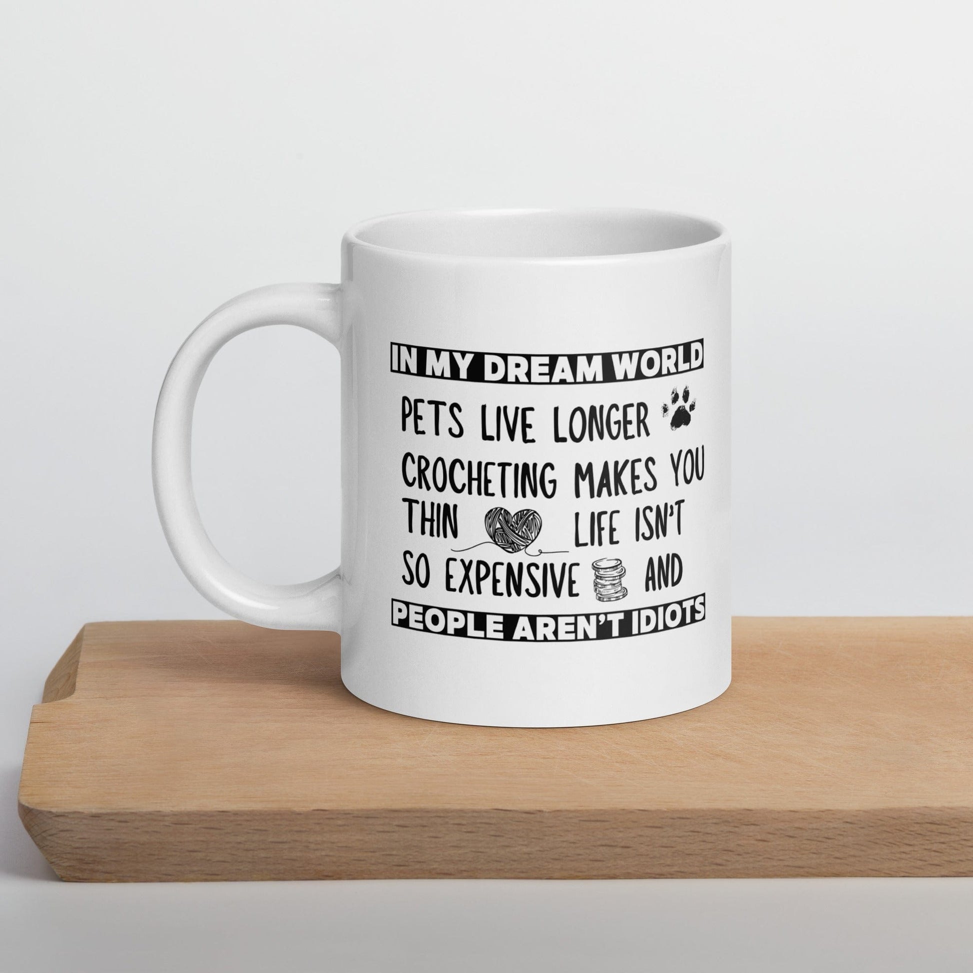 Dream World Crochet Mug