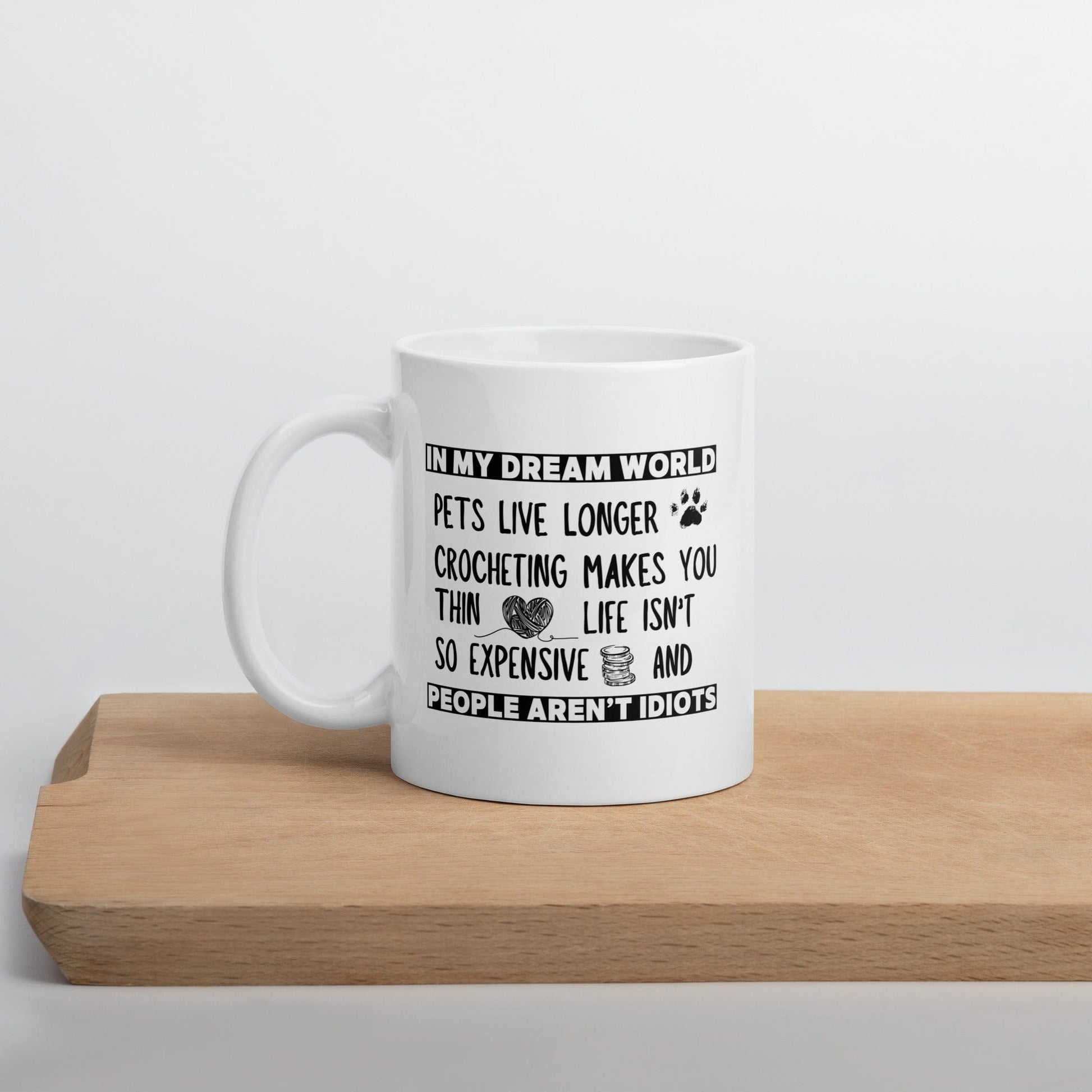 Dream World Crochet Mug