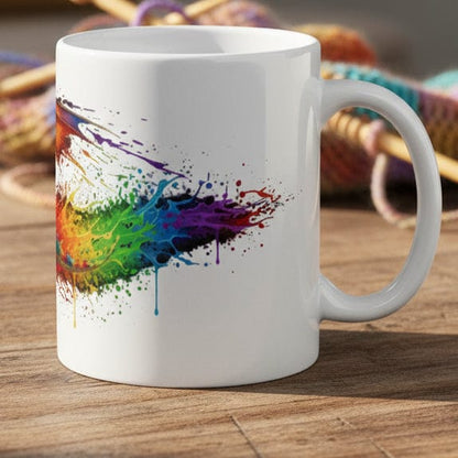 Flight Dragon Dye Splash Mug
