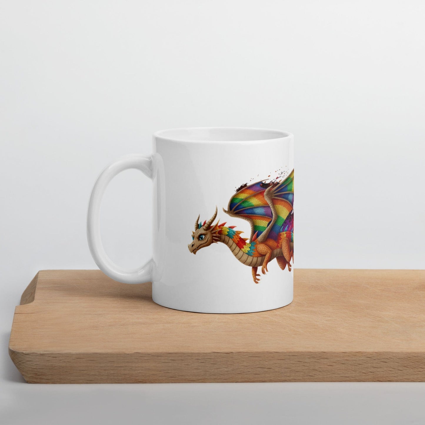 Flight Dragon Dye Splash Mug