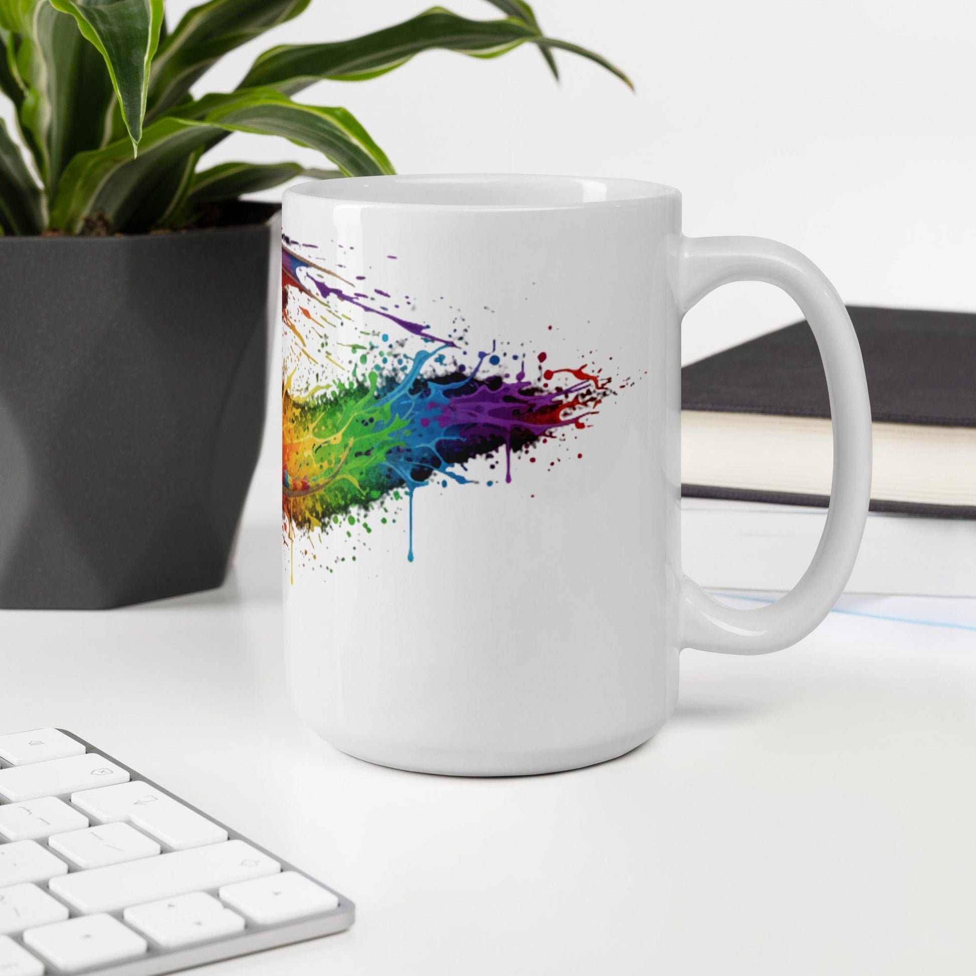 Flight Dragon Dye Splash Mug