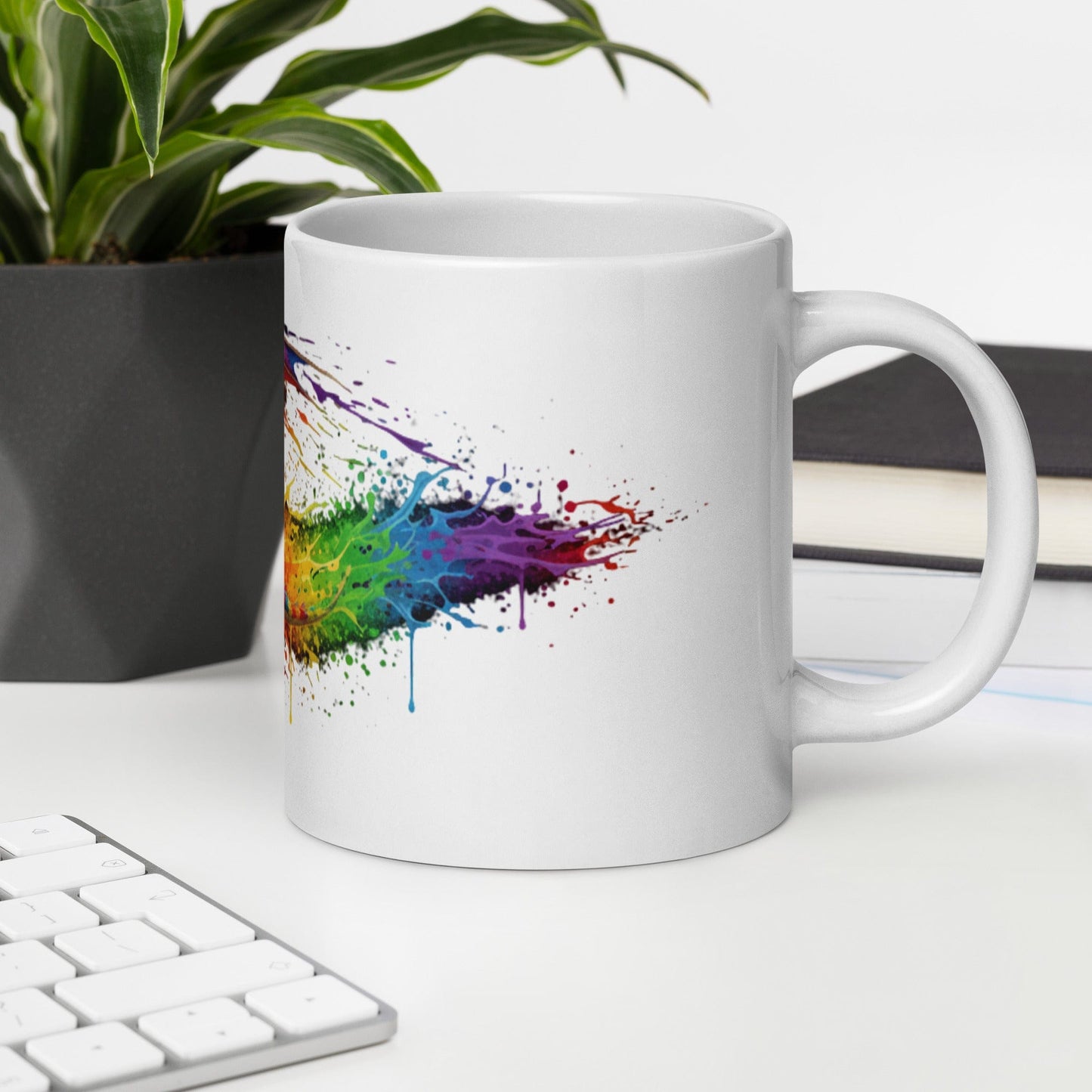 Flight Dragon Dye Splash Mug