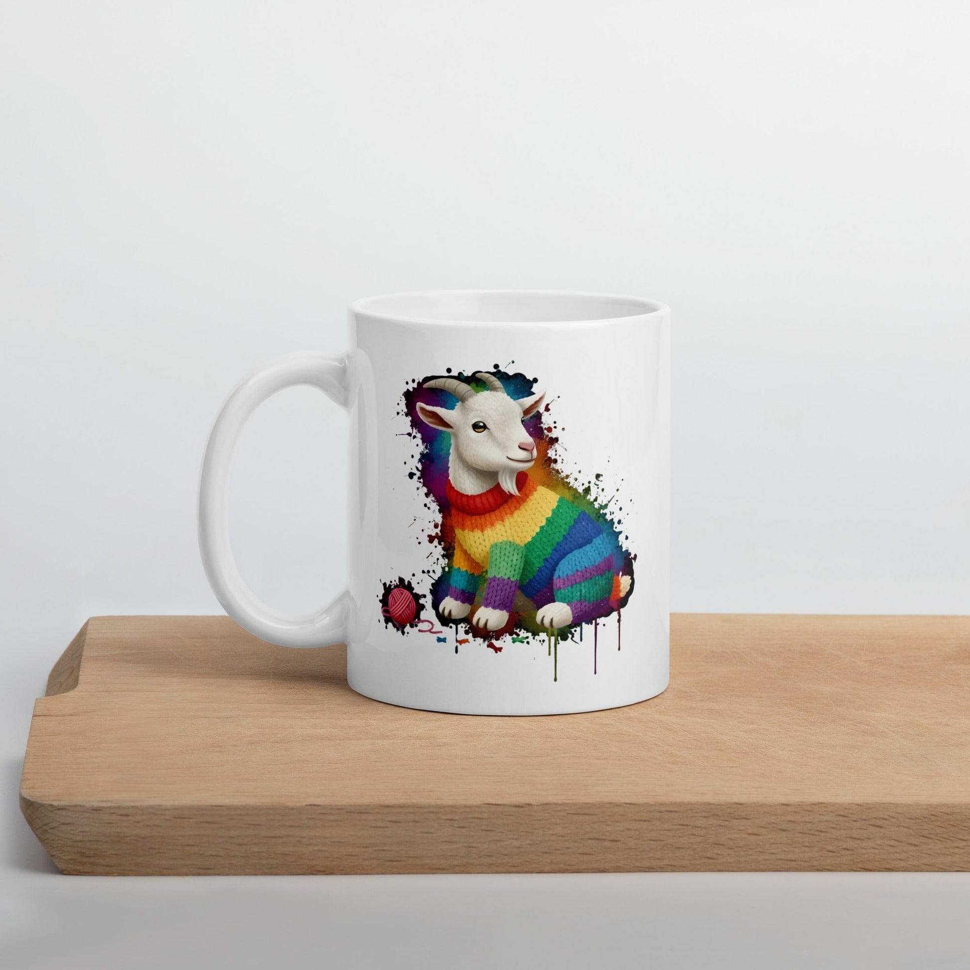 Goat Dye Splash Mug