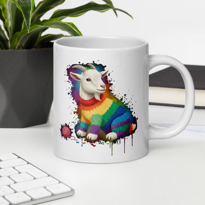 Goat Dye Splash Mug