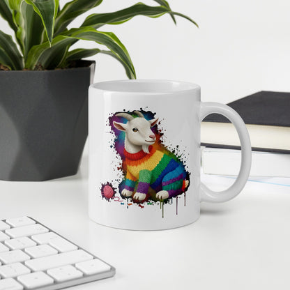 Goat Dye Splash Mug