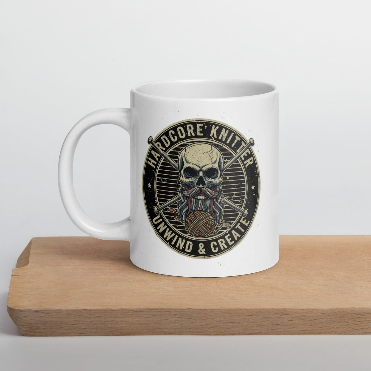 Hardcore Knitter Mug