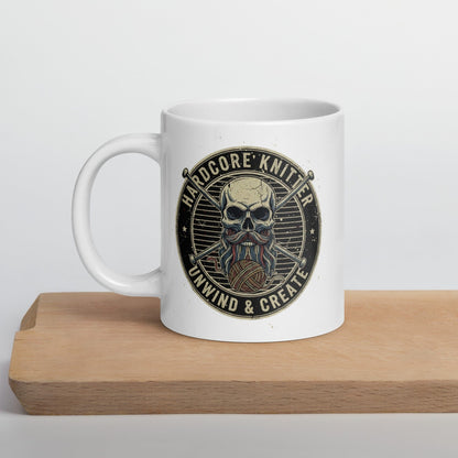 Hardcore Knitter Mug