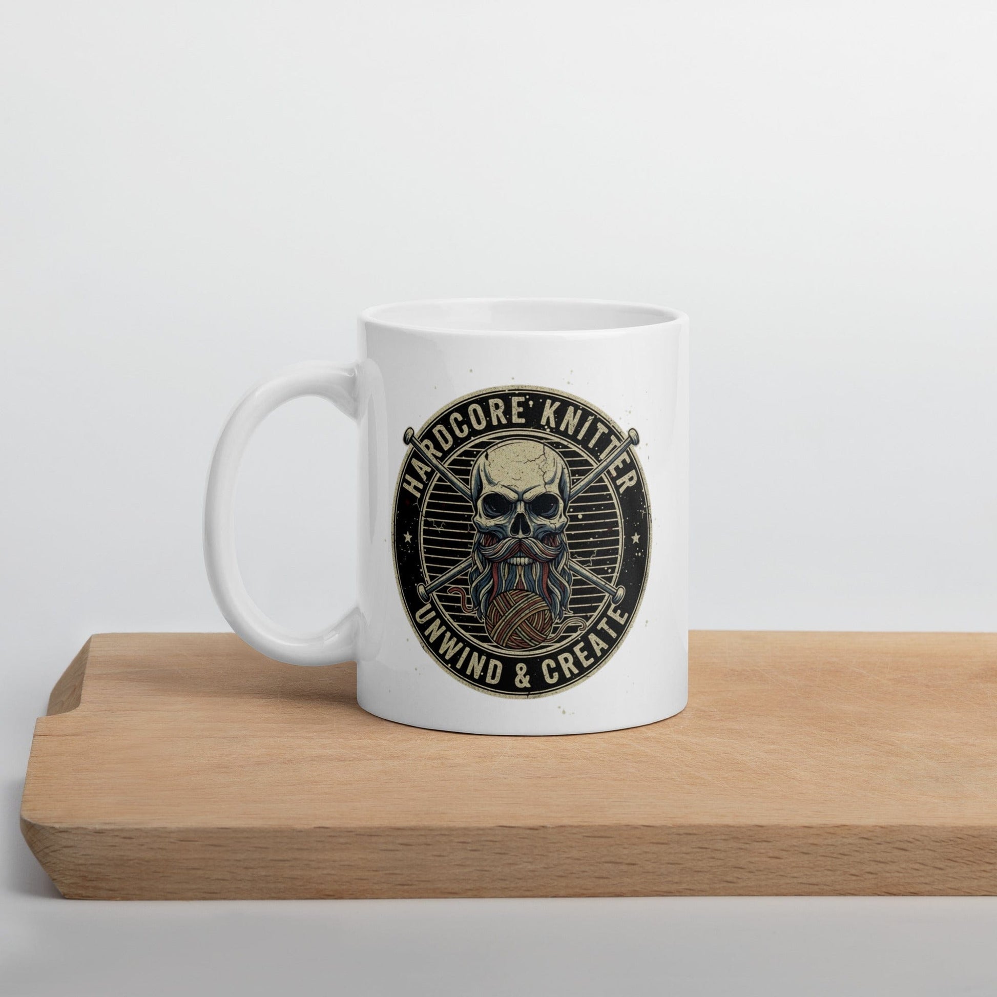 Hardcore Knitter Mug