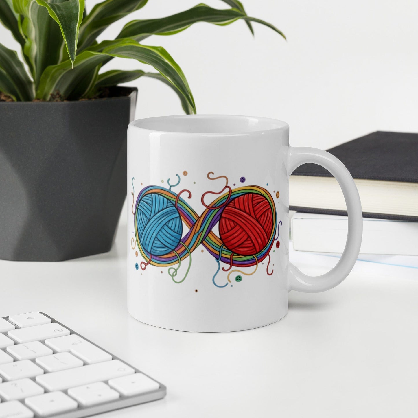 Infinity Yarn Mug