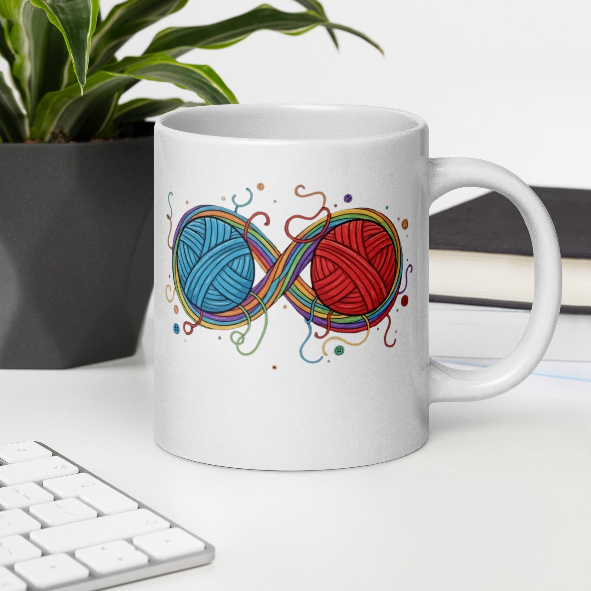 Infinity Yarn Mug