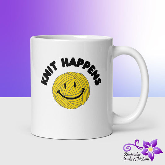 'Knit Happens' Mug