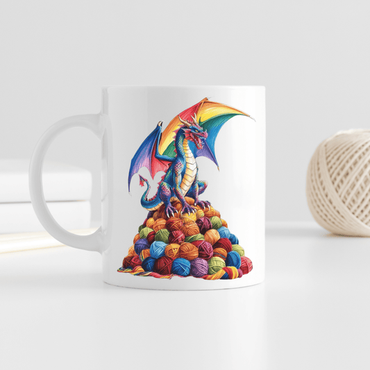 Rainbow Dragon Mug