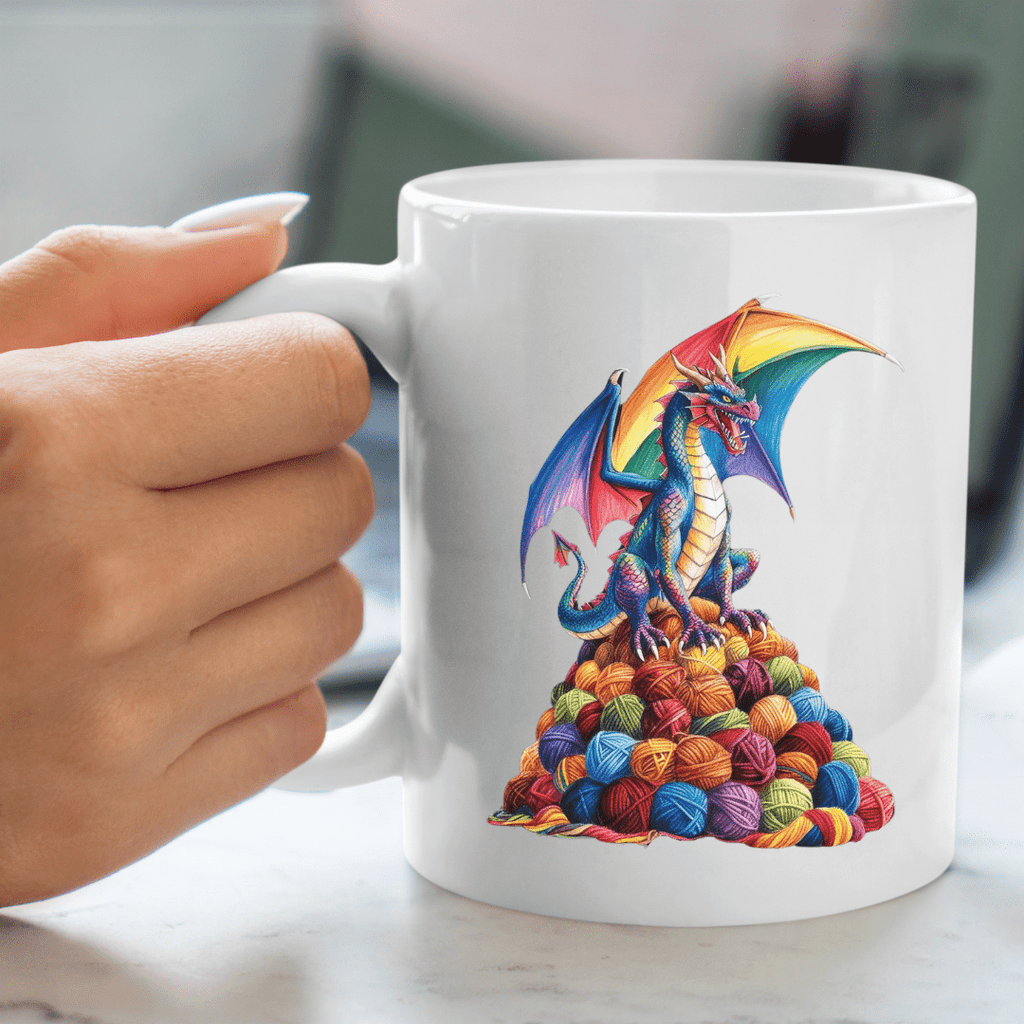 Rainbow Dragon Mug