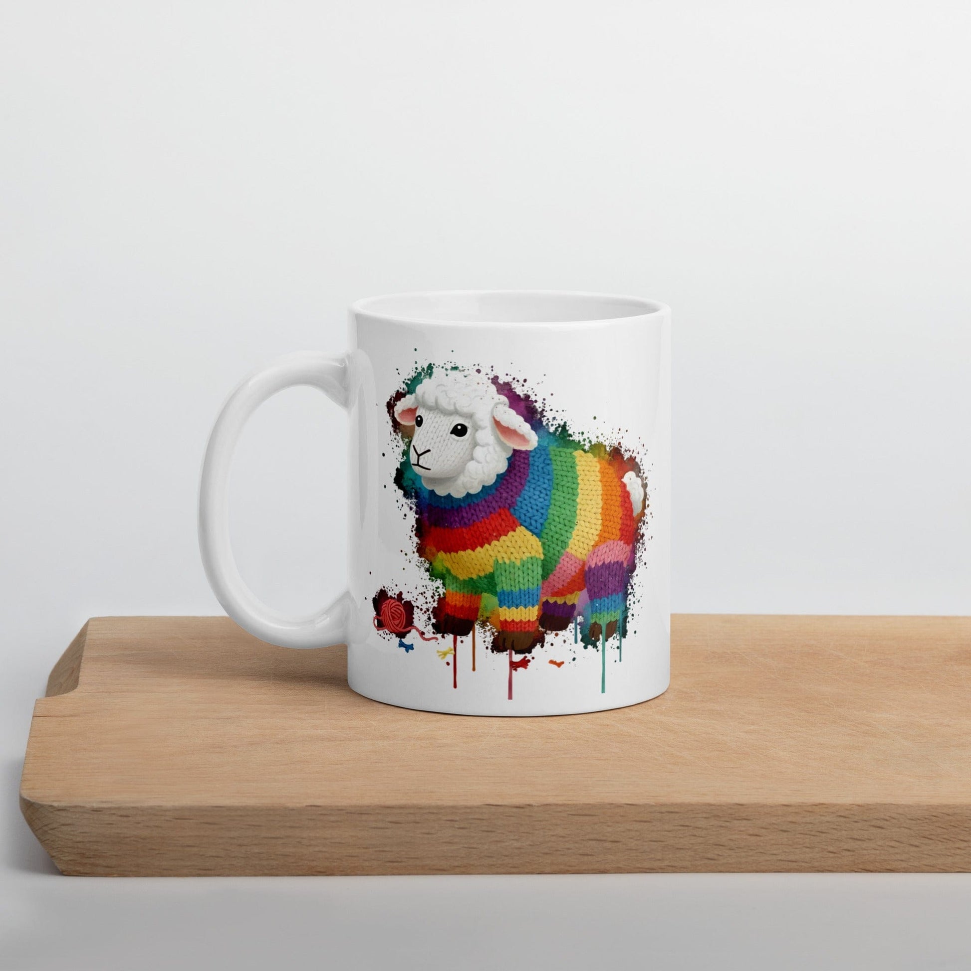 Sheep Dye Splash Mug