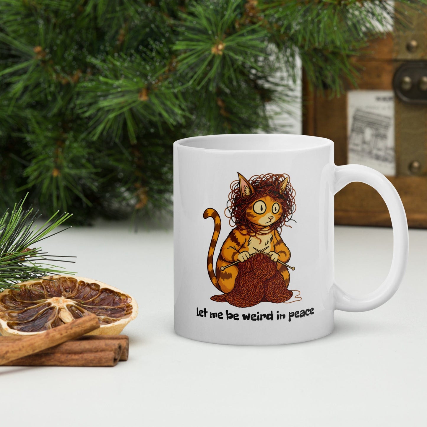 Weird in Peace Mug