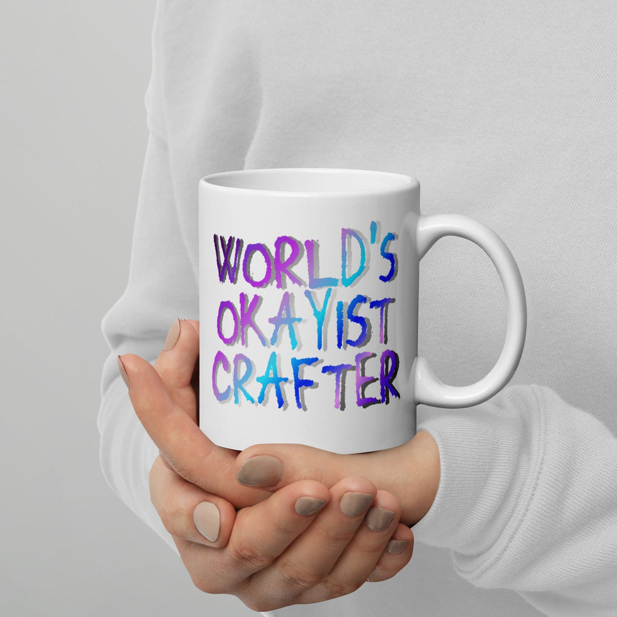 'World's okayist crafter' Mug