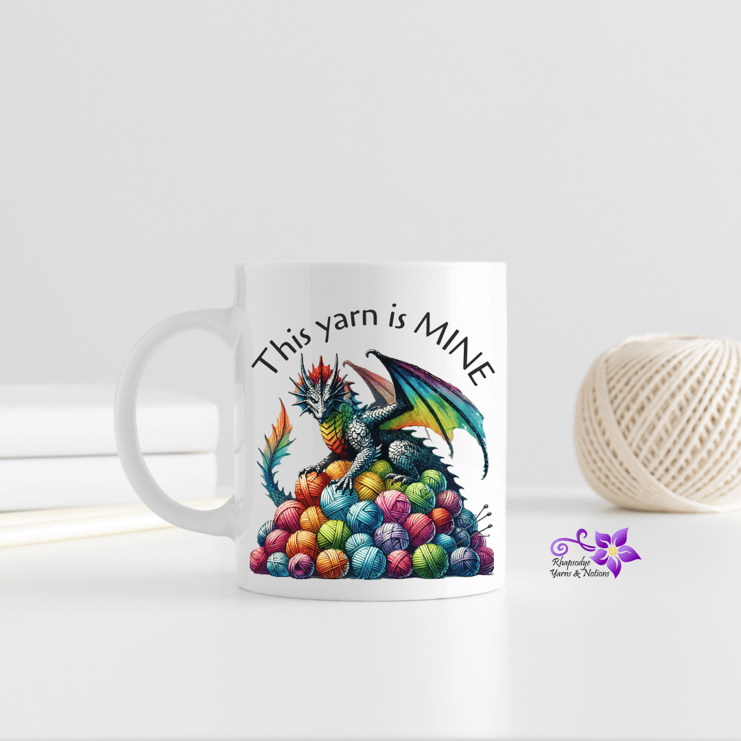 Yarn Dragon Mug