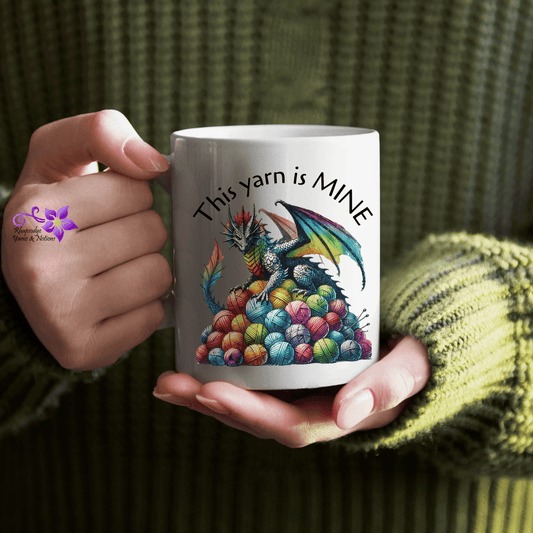 Yarn Dragon Mug