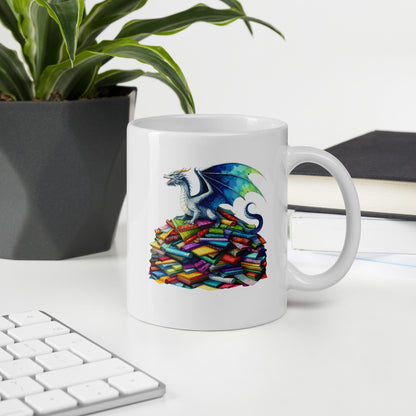 Fabric Dragon Hoarder Mug