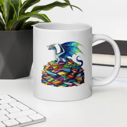 Fabric Dragon Hoarder Mug