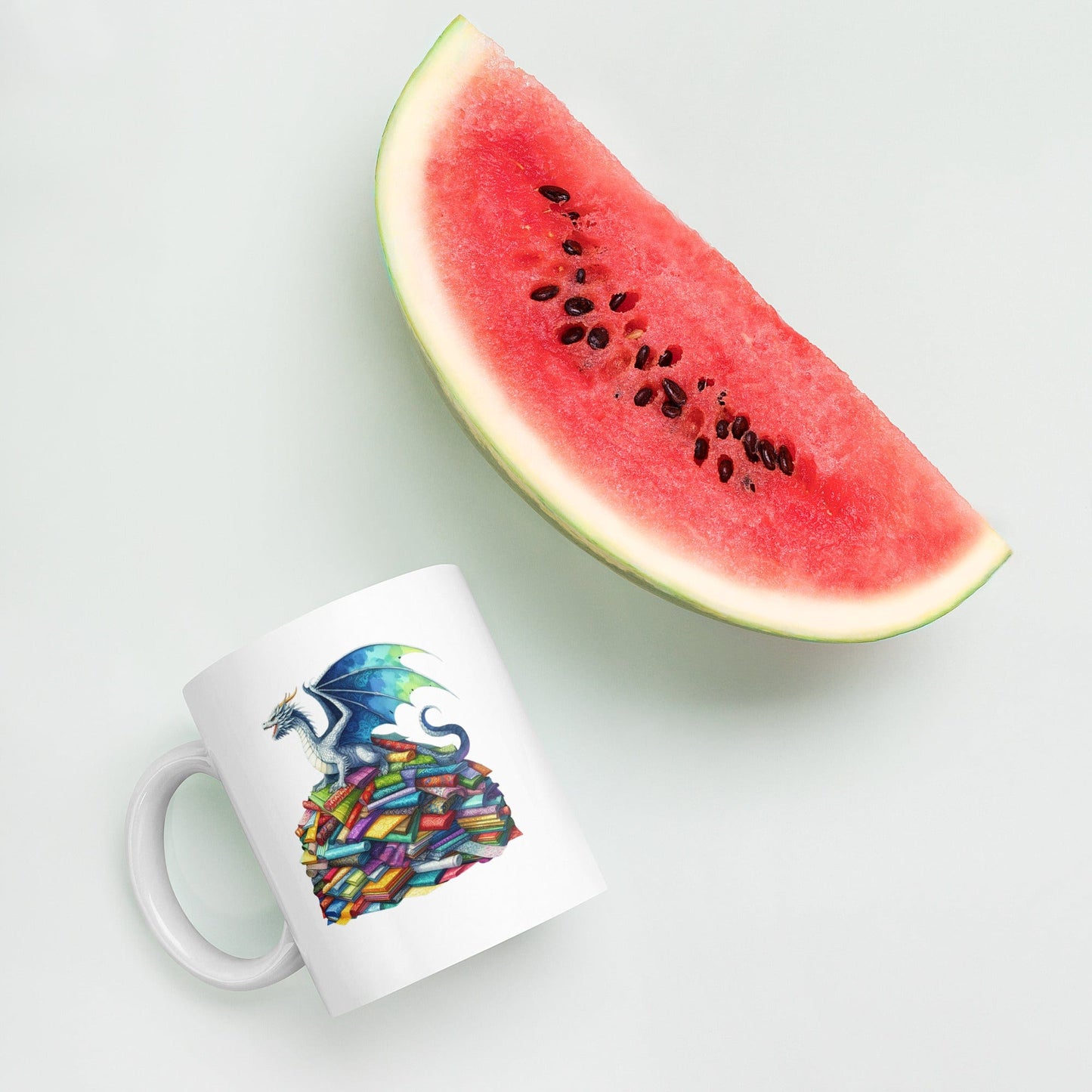 Fabric Dragon Hoarder Mug