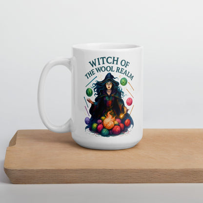 Fire Witch of the Wool Realm Mug