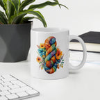 Floral Skein Mug
