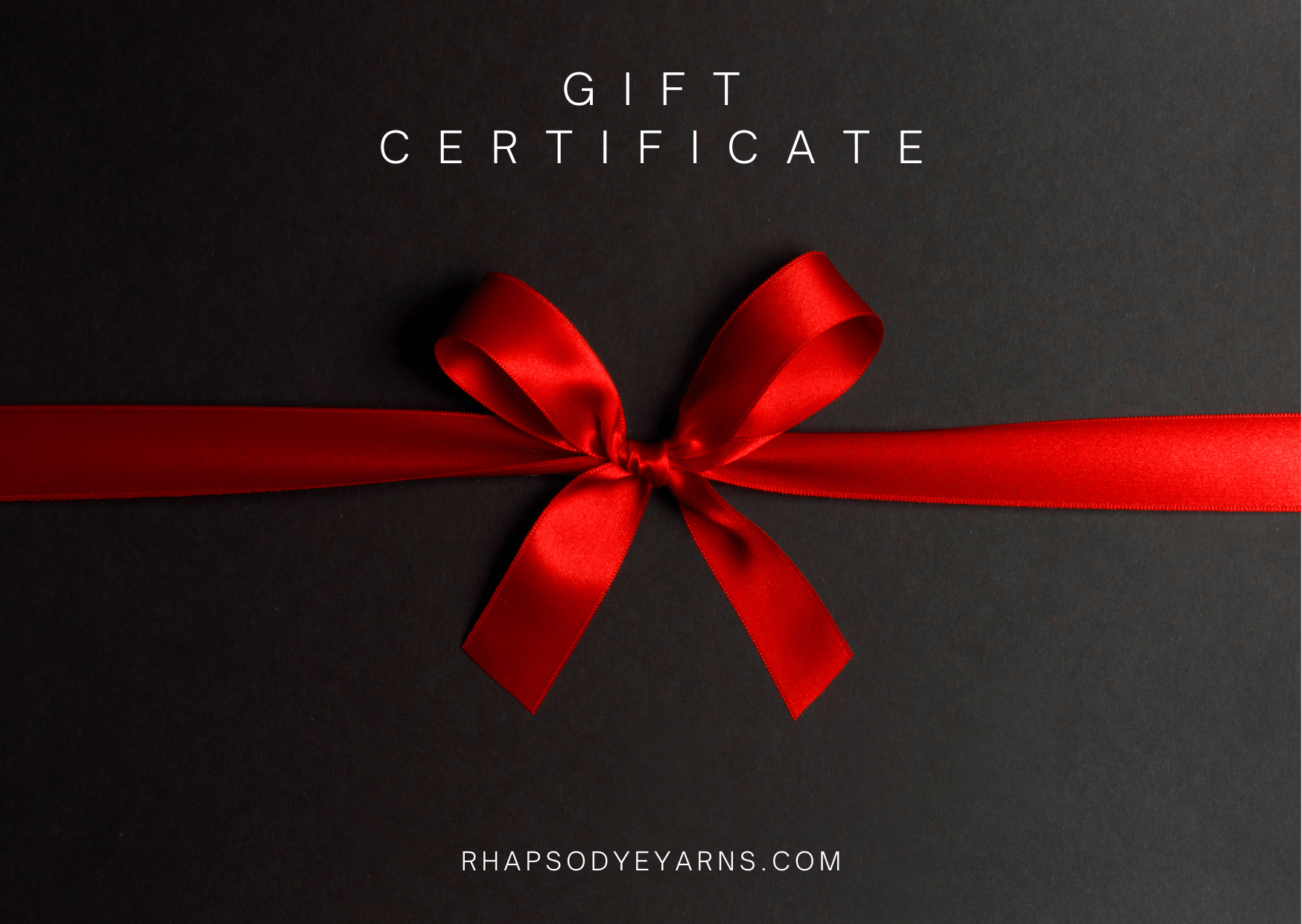 Rhapsodye Yarns Gift Card