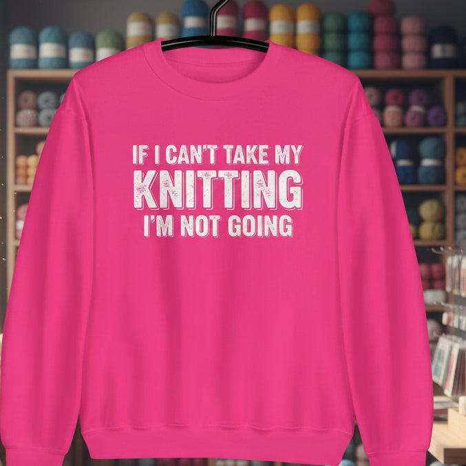 I'm Not Going Sweatshirt Heliconia / S