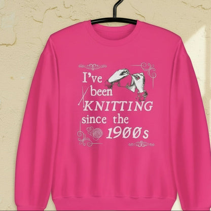 Knitting Since the 1900s Sweatshirt Heliconia / S