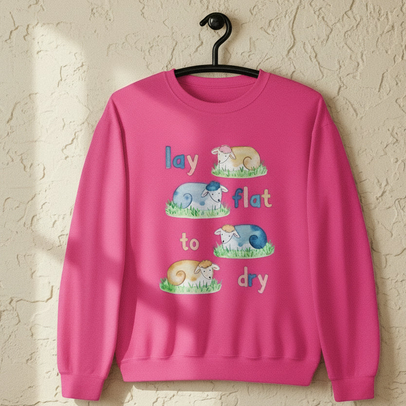 Lay Flat to Dry Group Sweatshirt Heliconia / S