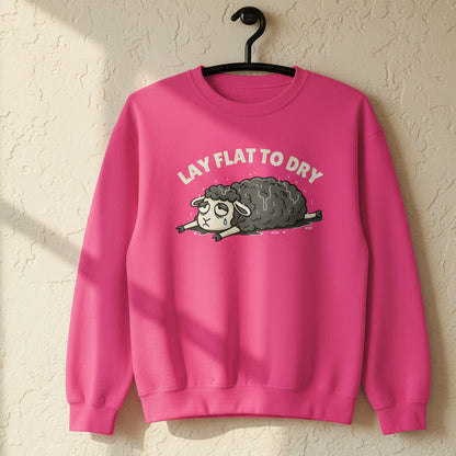Lay Flat to Dry Sheep Sweatshirt Heliconia / S