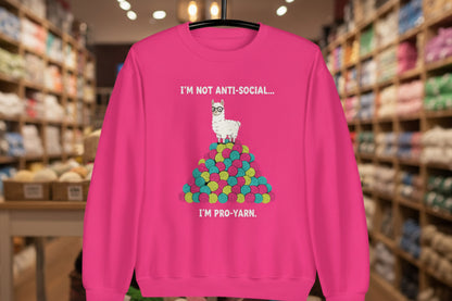 Pro Yarn Sweatshirt Heliconia / S