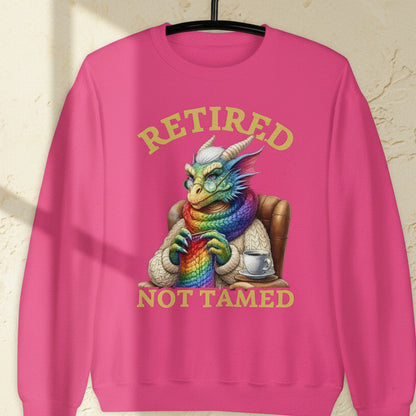 Retired Not Tamed Sweatshirt Heliconia / S