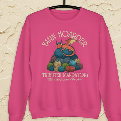 Yarn Hoarder Sweatshirt Heliconia / S