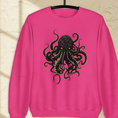 Yarn Sea Monster Sweatshirt Heliconia / S
