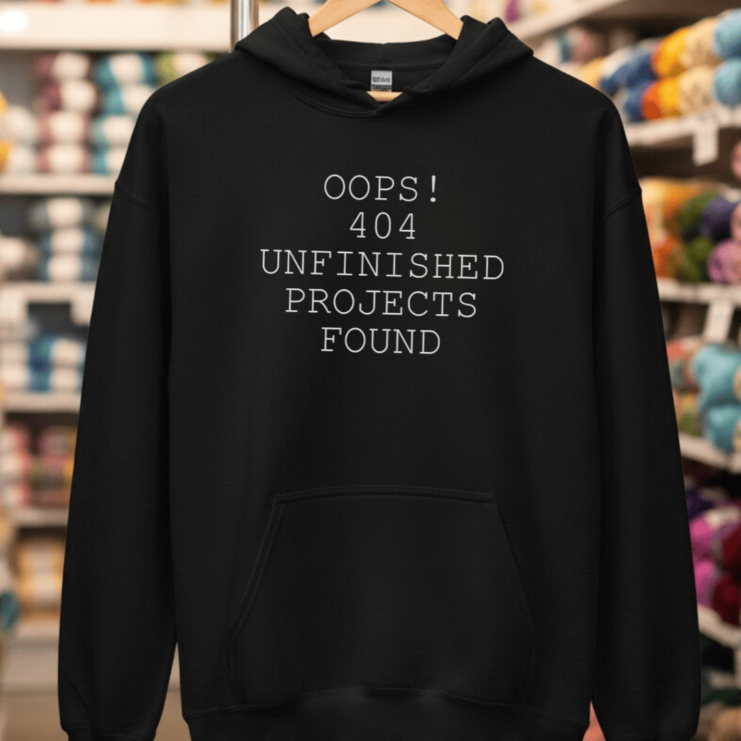 404 Error Hoodie Black / S