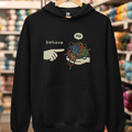 Behave Hoodie Black / S
